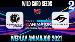 IG vs Secret | Game 2 | 2021/6/3 | Wild Card Seeds WePlay AniMajor DPC 2021