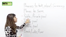آموزش کلمات جدید زبان انگلیسی (شناکردن)