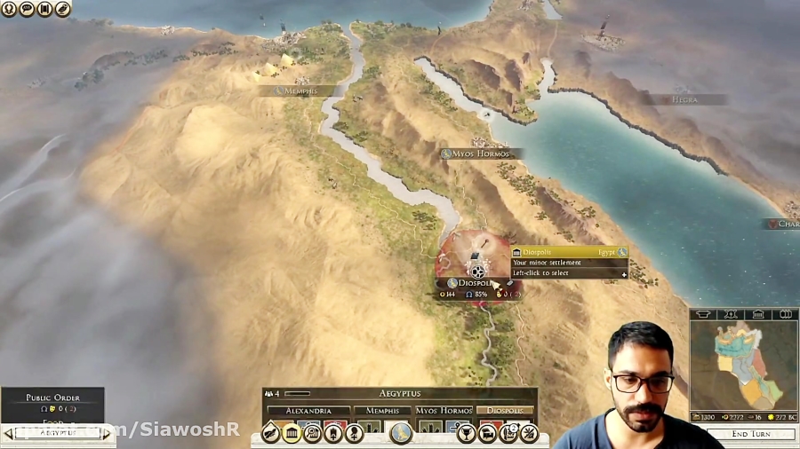 روم دو توتال وار - کمپین مصر لجندری اپیزود اول