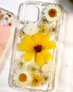 تزئین جلد تلفن همراه به روش رز...