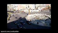 کاروان اسکورت پوتین در تهران