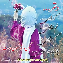 کلیپ روز دختر برای استوری  تبر...