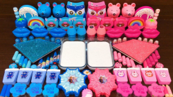 فروزن اسلایم »» تم صورتی و آبی