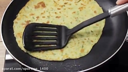 آموزش آشپزی آسان پخت نان سیب ز...