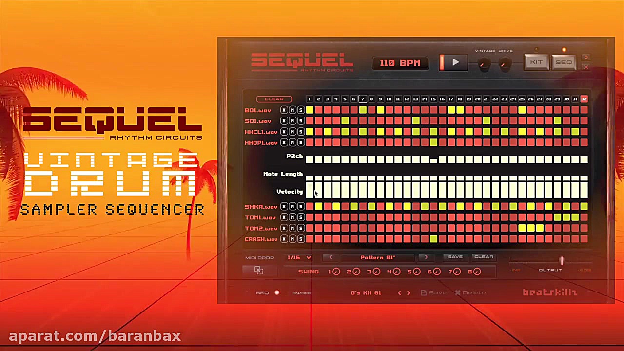 تیزر معرفی درام سمپلر قدرتمند و خوش صدای BeatSkillz Sequel زمان79ثانیه