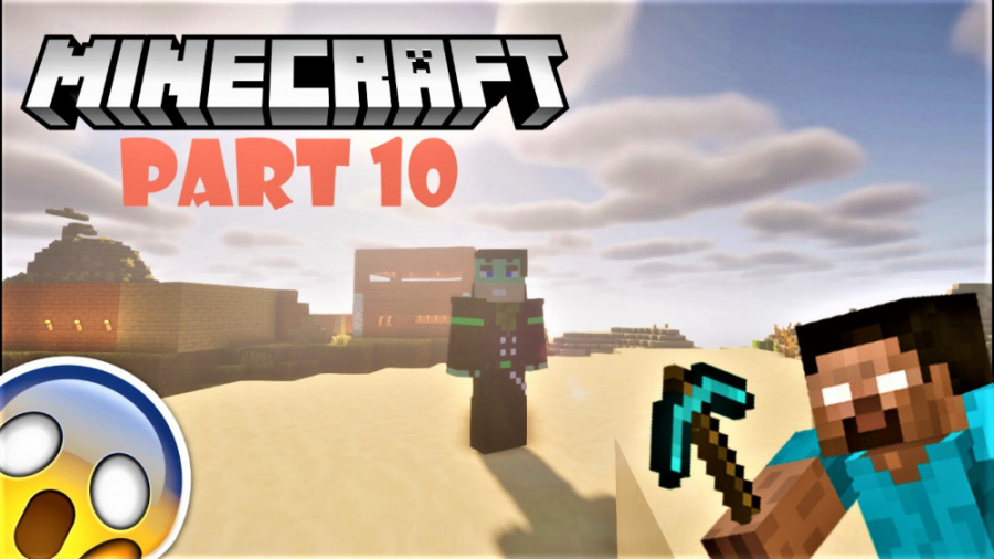 گیم پلی Minecraft با اشکان دسنتا ((بهترین مود گرافیک HD)) ماینکرفت Part 10
