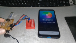 ساخت کنترل LED RGB با گوشی
