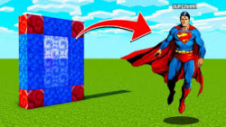 پورتال سوپرمن در ماینکرافت! ما...