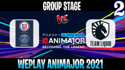 PSG.LGD vs Liquid | Game 2 | 2021/6/5 | Group Stage | WePlay AniMajor DPC 2021