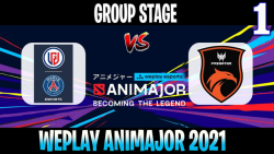 PSG.LGD vs TNC | Game 1 | 2021/6/6 | Group Stage | WePlay AniMajor DPC 2021