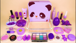 میکس اسلایم میکاپ تم بنفش