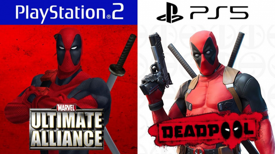 Deadpool PlayStation Evolution PS2 - PS5