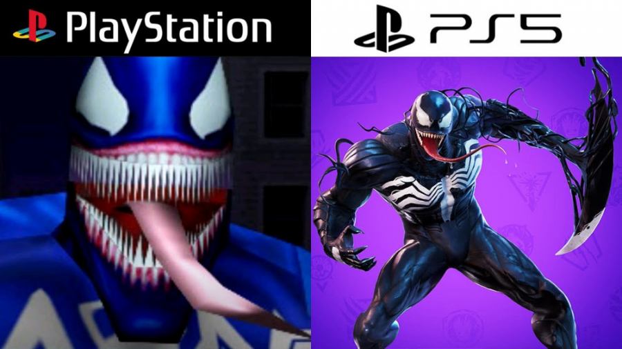 Venom PlayStation Evolution PS1 - PS5