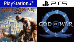 God of War PlayStation Evolution PS2 - PS5