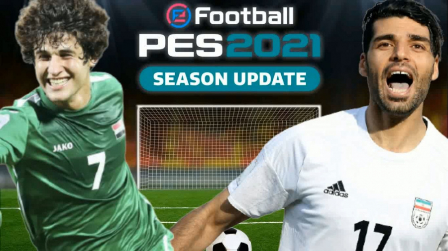PES 2021 | بازی تیم ملی ایران و عراق | هتریک سردار آزمون