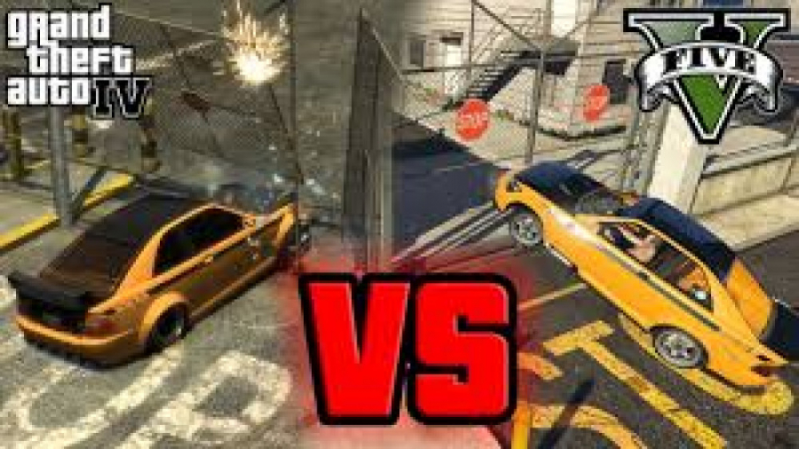 GTA V vs GTA IV