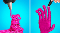 صنایع دستی جالب با قلم سه بعدی...