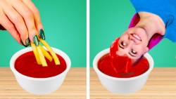 سرگرمی دخترونه پسرونه خوراکیها