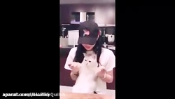 رقص گربه لیسا با آهنگ بلک پینگ