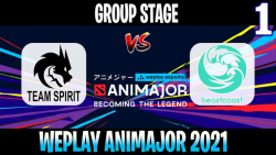 TSpirit vs Beastcoast Game 1 - Bo2 - Group Stage WePlay AniMajor DP