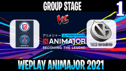 SG.LGD vs VG Game 1 - Bo2 - Group Stage WePlay AniMajor DPC 2021