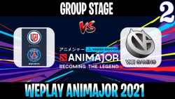 G.LGD vs VG Game 2 - Bo2 - Group Stage WePlay AniMajor DPC 2021