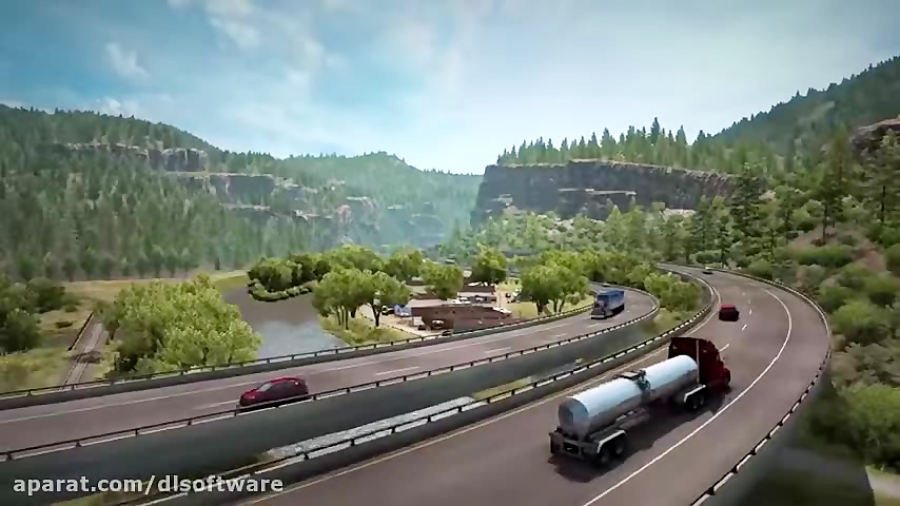 تیزر بازی American Truck Simulator برای کامپیوتر