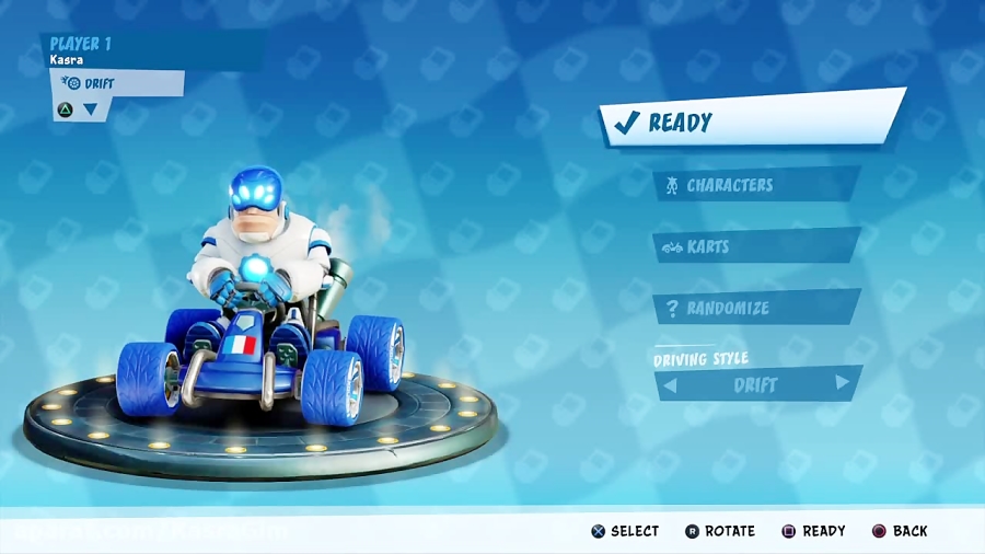 گیم پلی بازی کراش Team racing nitro_fueled