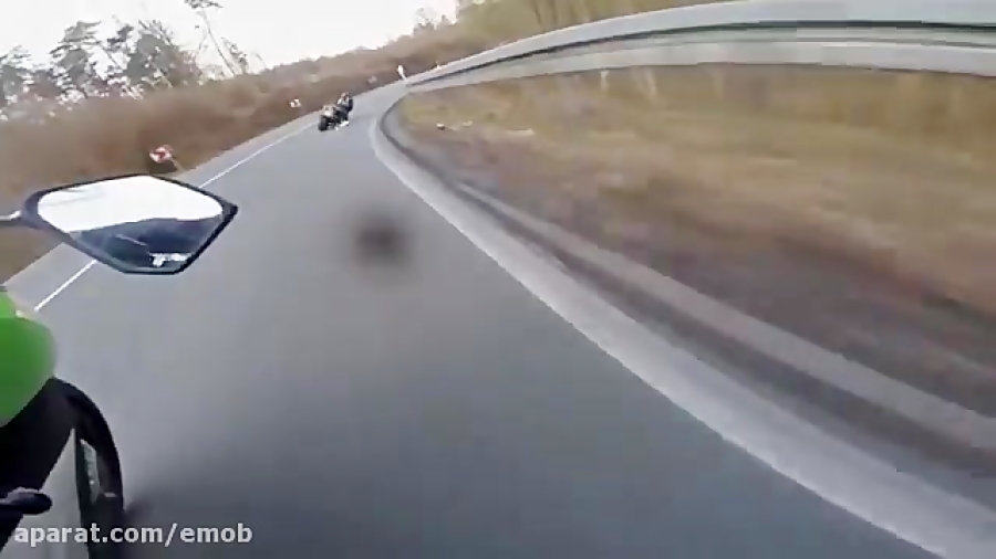 رانندگی و بررسی Kawasaki Ninja 300 زاویه سازی صورت