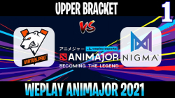 EPIC MATCH !! VP vs Nigma Game 1 - Bo3 - Upper Bracket WePlay AniMajor DPC 2