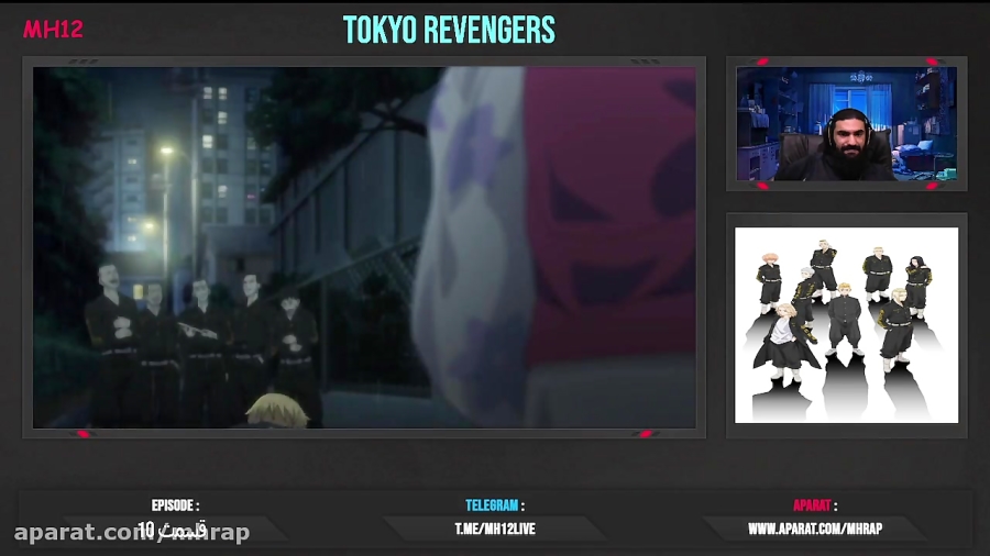 ری اکشن قسمت 10 انیمه Tokyo Revengers چقدر این قسمت عالی و خوب بود ری اکشن قسمت 10 انیمه Tokyo Revengers چقدر این قسمت عالی و خوب بود