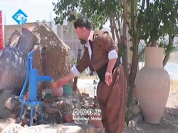 هنر کوزه گری در شهرستان بوکان