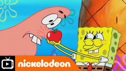 کارتون باب اسفنجی:: سیب قرمز::...