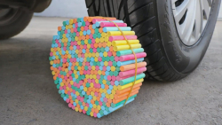 چالش خرد کردن گچ رنگی  له کردن...