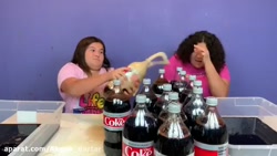 چالش ساخت اسلایم با نوشابه با...