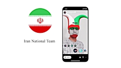 فیلتر اینستاگرام تیم ملی فوتبال ایران