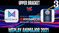 Nigma vs PSG.LGD Game 3 - Bo3 - Upper Bracket WePlay AniMajor DPC 2021
