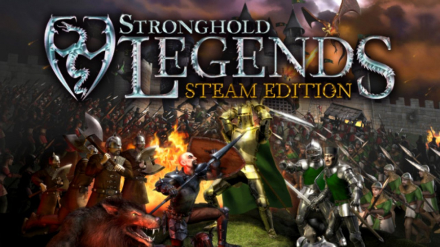 گیمپلی بازی افسانه قلعه (Stronghold Legends) - شاه آرتور - مرحله اول