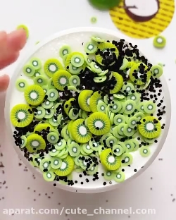 اسلایم کیوت کیوی♡♡♡