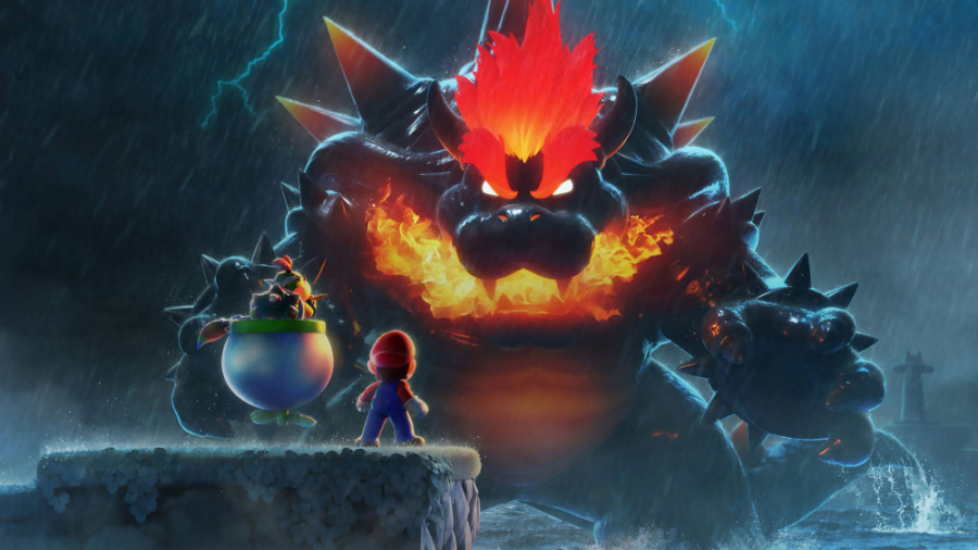 این بازی چقدر رنگارنگه Super Mario Bowsers Fury