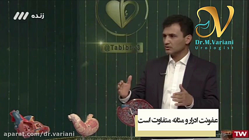 بخشی از صحبت های دکتر وریانی در برنامه طبیب پر کردن دندان