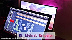 درحال ضبط اهنگ