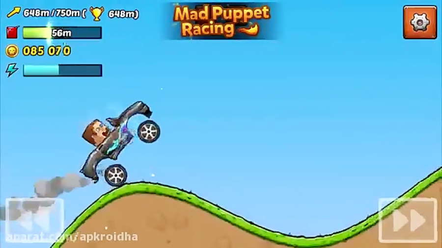 Mad Puppet Racing Big Up Hill / ApkRoidHa.ir