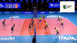 خلاصه بازی ایران۱-۳برزیل(لیگ ملت های والیبال۲۰۲۱)
