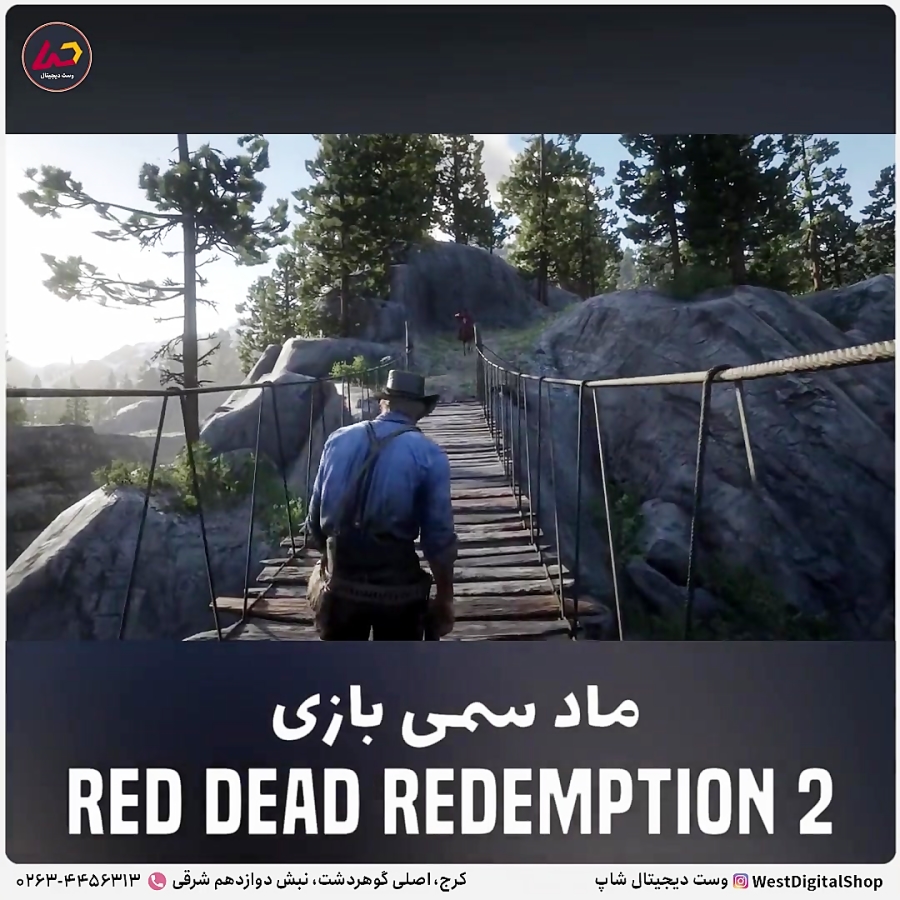 ماد سمی بازی RED DEAD REDEMPTION 2