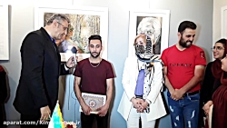 کافه خبر وگزارش از نمایشگاه نقاشان هایپررئال کاشان درگالری انتظامی۴