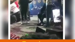 خواننده زن آوردن ستاد انتخابات...