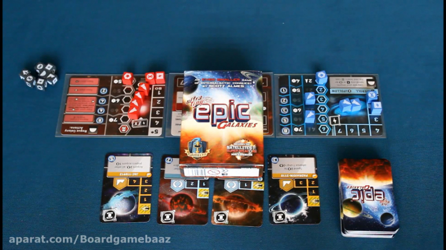 سولو تایم: ultra tiny epic galaxies  (گیم پلی تک نفره بازی)