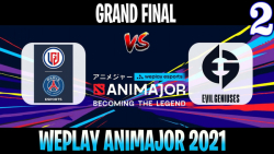 PSG.LGD vs EG Game 2 - Bo5 - Grand Final WePlay AniMajor DPC 2021