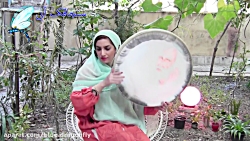 مولودی ولادت امام رضا  دف نواز...